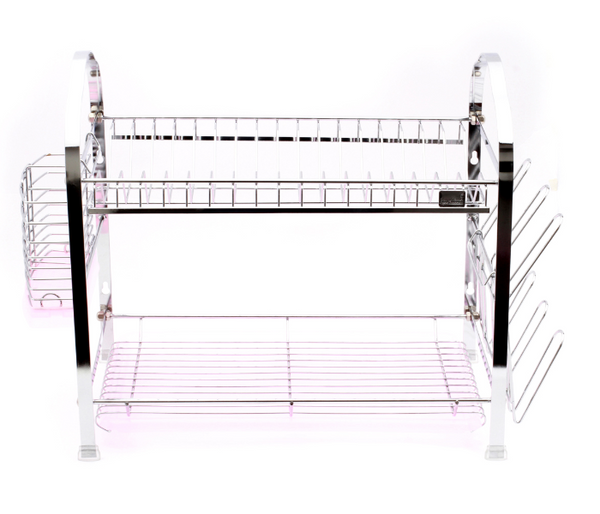ROYALFORD |  540 X 252 X 378 Mm Wall Hanging Dish Rack Silver | Rf2563