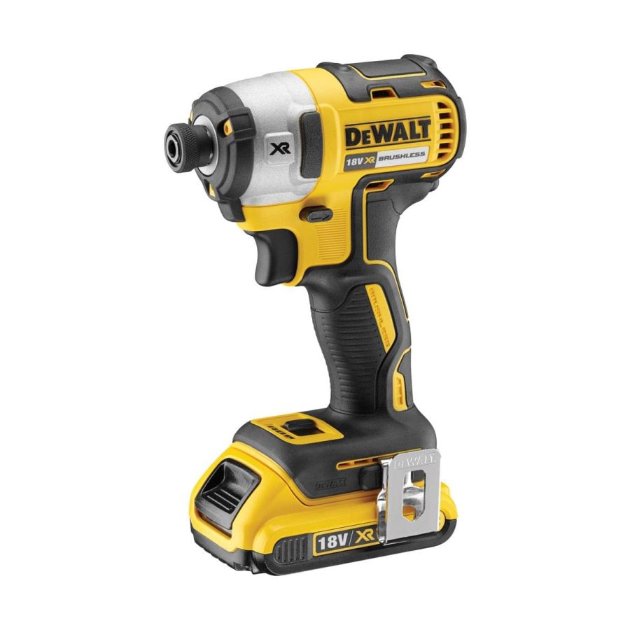 DEWALT | Cordless XR Lithium Ion Brushless Impact Driver 1/4-Inch 18V | DCF887D2-GB