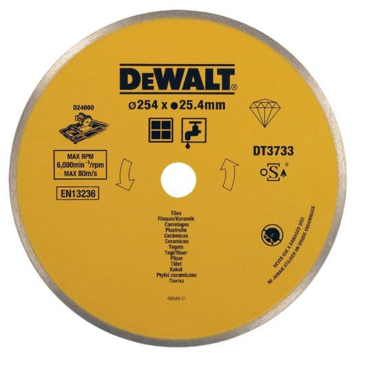 DEWALT | Ceramic Tile Cutting Blade D250XB25.4XH8 | DT3733-XJ