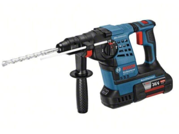 BOSCH | Professional Cordless Rotary Hammer Plus 2X4 AH 36 V 4.5 KG | GBH 36 V-LI