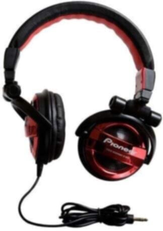PIONEER | Fully-Enclosed Foldable Dynamic Headphones Red | SE-MJ551-R