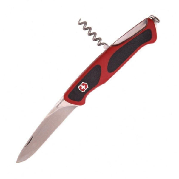 VICTORINOX | Swiss Army Knives Ranger Grip knife No of Functions 5 Red | 0.9523.c