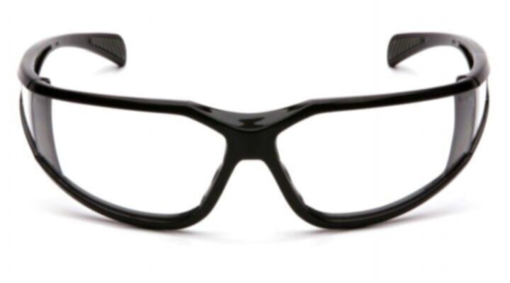 PYRAMEX | Exeter Safety Goggles Black Frame with Clear Anti-Fog Lens 29g | SB5110DT