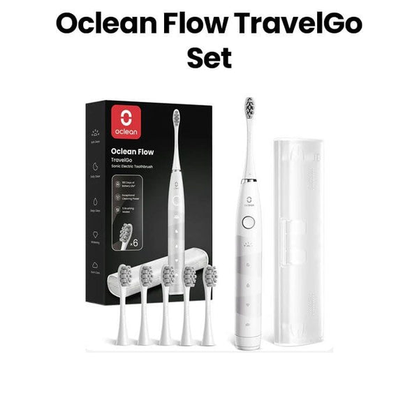 OCLEAN | Flow TravelGo Toothbrush Set White Color | C01000606