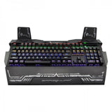 DRAGONWAR | Gaming Keyboard Steel Wing Optical Switch with RGB Black | GK-010