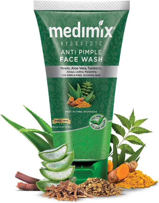 MEDIMIX | Ayurvedic Anti Pimple Face Wash 150ml | CLL1000060
