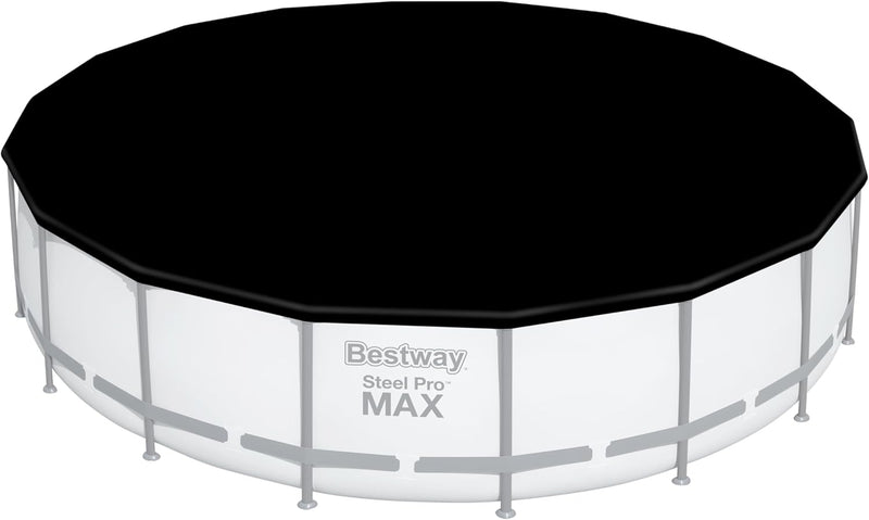 BESTWAY | Round Pool Cover For Above Ground Pools 4.88 and 5.49m | BES115TOY01756