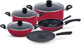 ROYALFORD | 10 Pcs Non Stick Cookware Set With Strong Forged Aluminum Body | Rf12146