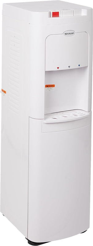 SHARP | Water Dispenser With 3 Tap Bottom Loading | SWD-E3BL-WH3