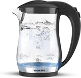 NIKAI | Glass Electric Kettle 1.7Ltrs 2200W | NK323G