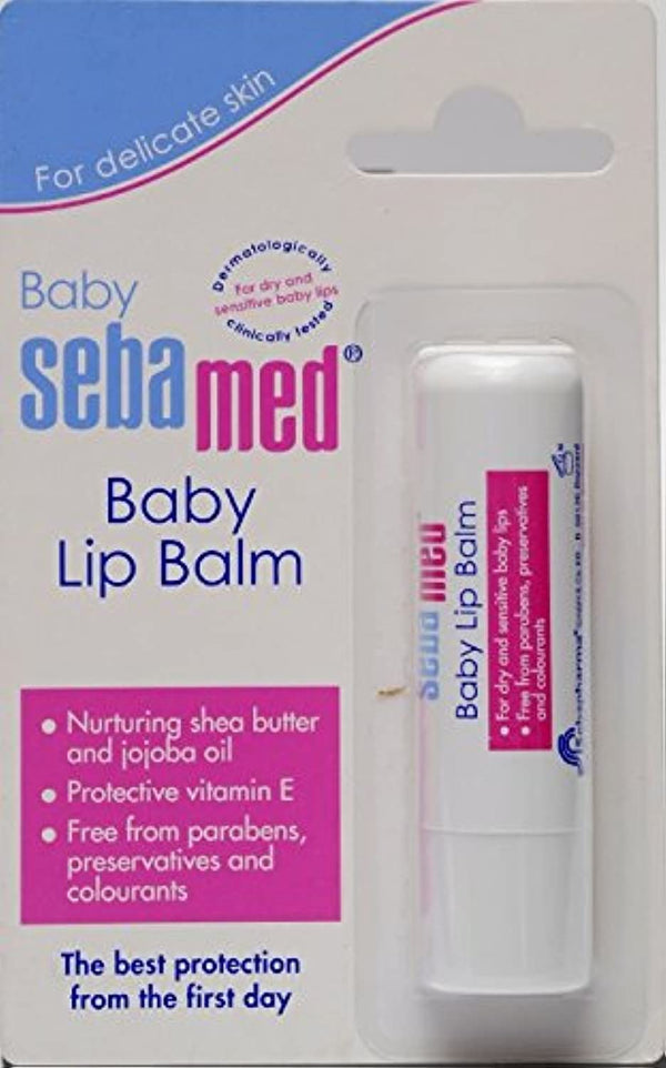 SEBAMED | Baby Lip Balm Soft Baby Lips With Shea butter  Jojoba Oil & Beeswax 4.8 gm | SB1803422