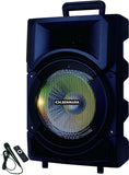 OLSENMARK | Portable Party Speaker System With 3500W PMPO Wireless Mic | OMMS1178