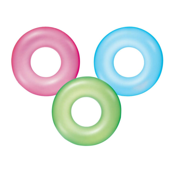 BESTWAY | Frosted Neon Swim Ring Assorted 36"/91cm | BES115TOY00249