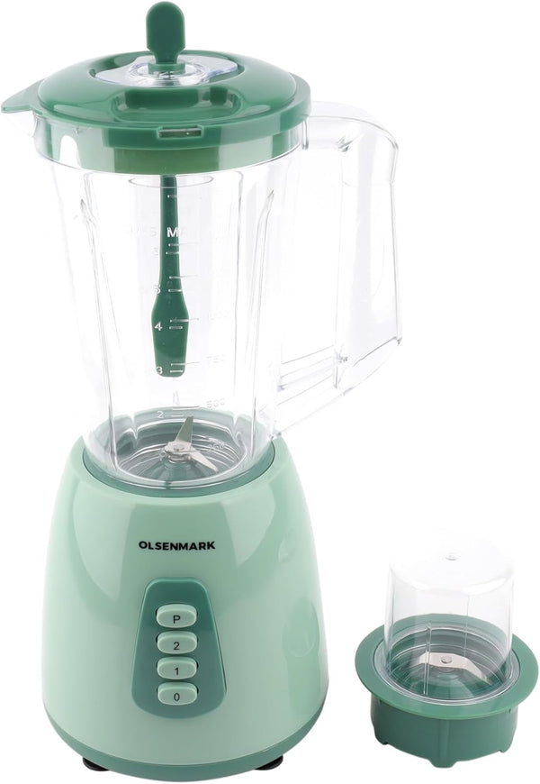 OLSENMARK | 2-in-1 Blender 700W Powerful Motor, 2 Speed & Pulse Control | - OMSB2055