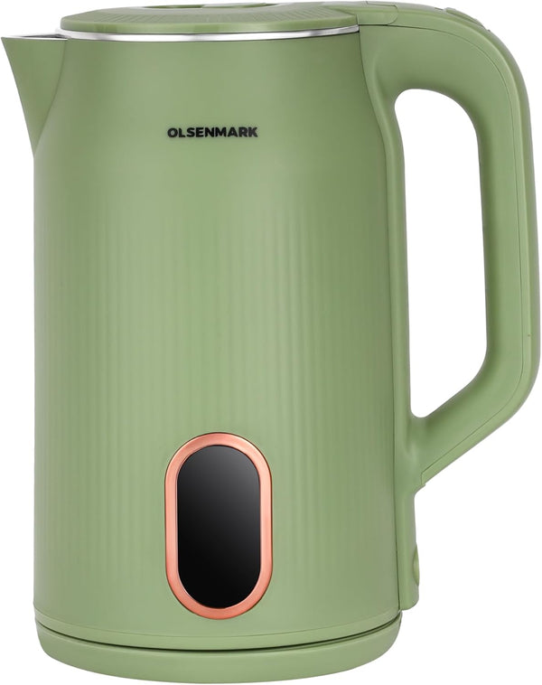 OLSENMARK | 3.0L Double Layer Electric Kettle with Auto Shut Off | OMK7042