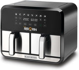 BLACK+DECKER | Digital Dual Zone Air Fryer 4L+4L  1700W | DZAF1700-B5