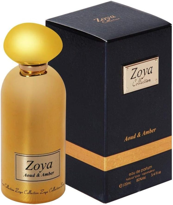 ZOYA | Aoud & Amber Eau De Parfum Perfume For Women 100ml | 6423080600368