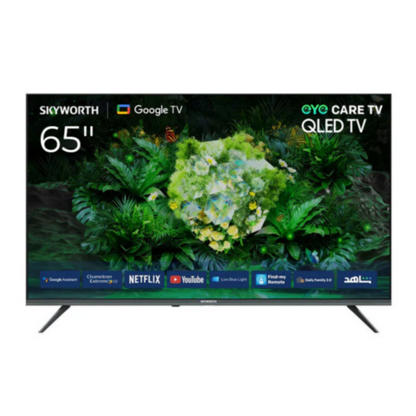 SKYWORTH | 65" 4K UHD QLED Smart Google Tv | 65Q6500G