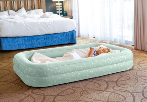 INTEX | Kidz Travel Bed w/ Hand Pump - Stars | 42166810