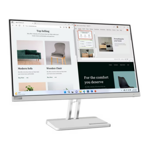 LENOVO | L27e-40 27" inch FHD Stand Monitor | 67ACKAC4AE