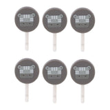EPSILON | 6 Pcs Adhesive Hook Maximum Capacity 1KG Hook For Clothes Hats Scarves Kitchen Supplies | EPS1310