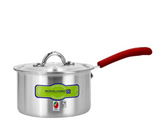 ROYALFORD | 20Cm Aluminum Saucepan With Bakelite Handle Silver | Rf10098