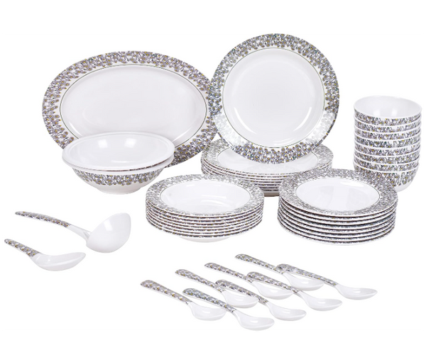 ROYALFORD | 45 Pieces Melamine Dinner Set | Rf6718