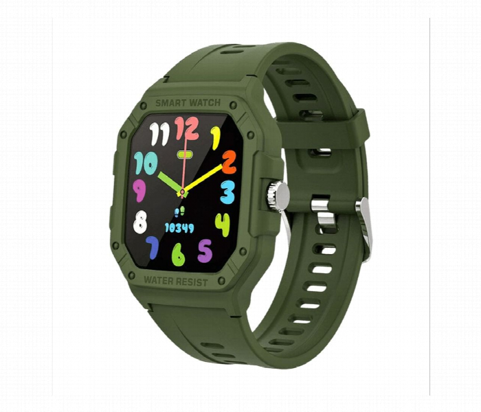 MOXEDO |  Junior 1.7 Inch HD Screen Cool 6 Watch Faces Sleep Mode 22 Sports Modes  Alarm Clock SmartWatch For Girls And Boys Green |