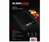 OLSENMARK | 5Kg Digital Kitchen Scale Black | Omks7054