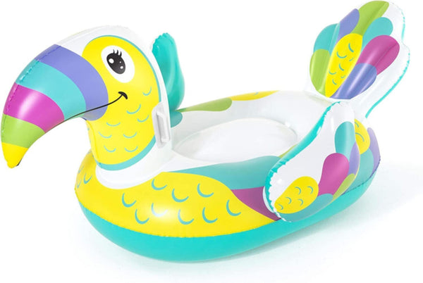 BESTWAY | Toucan Pool Day Ride-On Float Toy 68" x 36"/1.73m x 91cm | BES115TOY01331