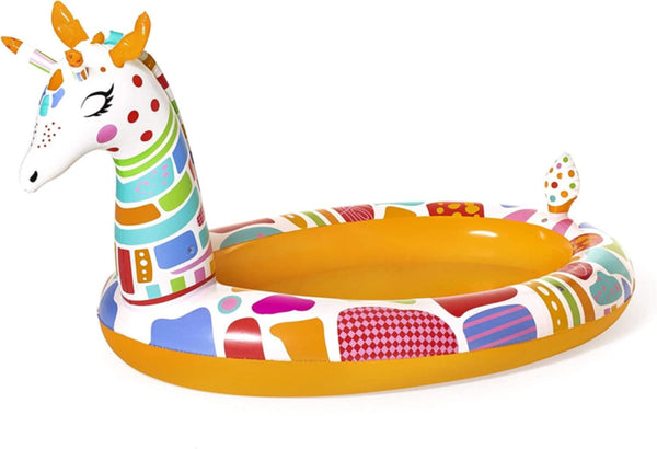 BESTWAY | Groovy Giraffe Sprayer Pool 8'9" x 62" x 50"/2.66m x 1.57m x 1.27m | BES115TOY01155
