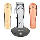 GAMMA | Absolute Alpha Professional Modular USB Cordless Clipper with 5 Dub Magnetic Guards | CROMATA