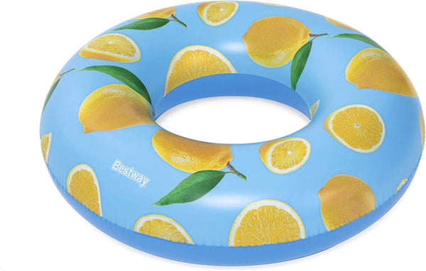 BESTWAY | Scentsational Lemon Swim Ring 47"/1.19m BES115TOY01344