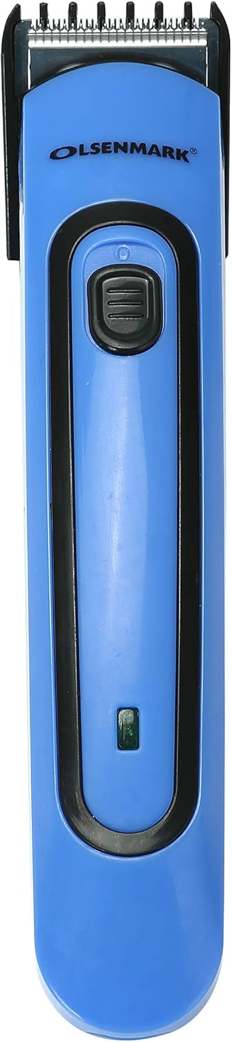OLSENMARK | Rechargeable Hair Trimmer Blue Black 19cm | OMTR4046