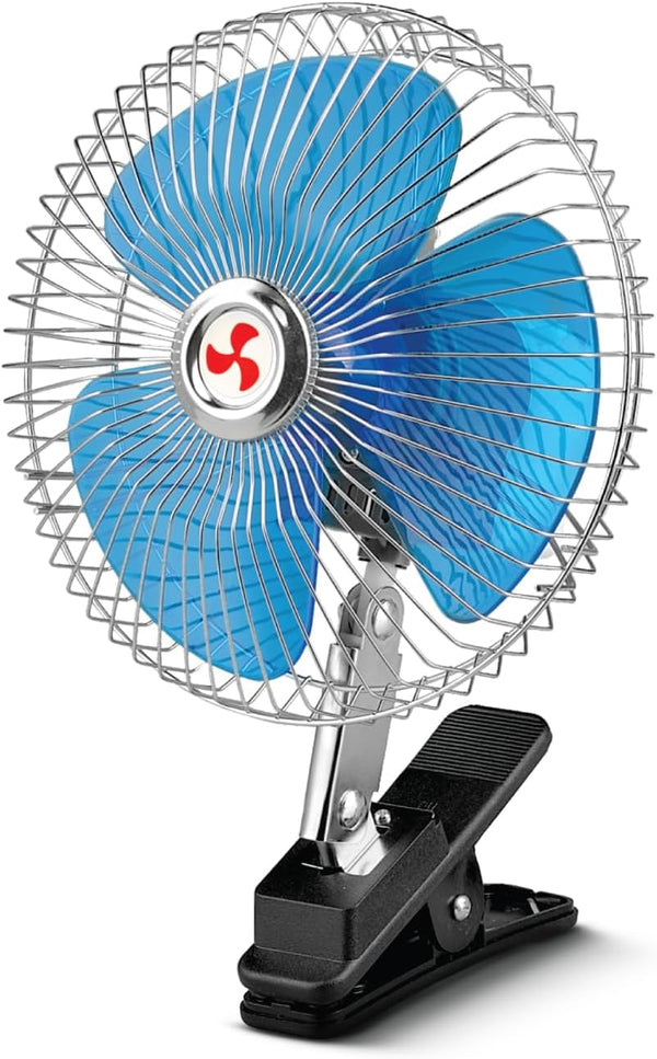 OLSENMARK |  8" Automobile Clip Fan with LED Light |  OMF1944