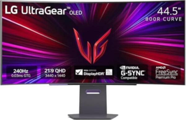 LG | 45GS95QE-B.AMA 45" OLED Curved Gaming Monitor