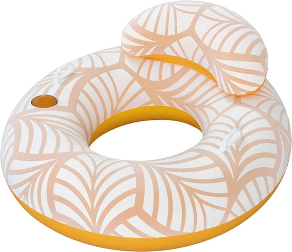 BESTWAY | H2OGo Comfort Plush Deluxe Swim Tube 46.5" x 46"/1.18m x 1.17m | BES115TOY01570
