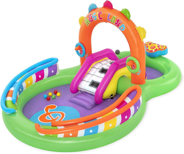 BESTWAY | Sing 'n Splash Play Center 9'8" x 6'3" x 54"/2.95m x 1.90m x 1.37m | BES115TOY01436