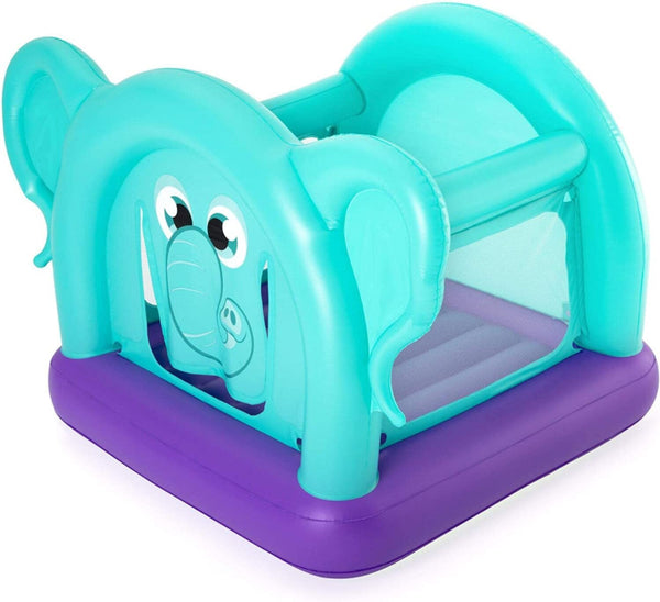 BESTWAY | Up, In & Over, Energetic Elephant Bouncer 6'8" x 61" x 53"/2.03m x 1.55m x 1.35m | BES115TOY01483