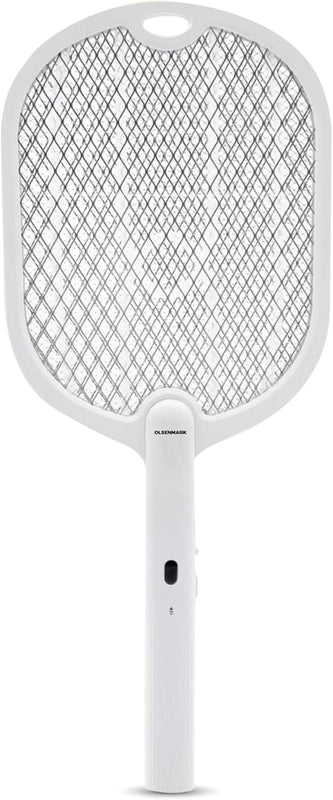 OLSENMARK | Electric Mosquito Swatter Rechargeable Long Life Battery and High Power | OMBK1753