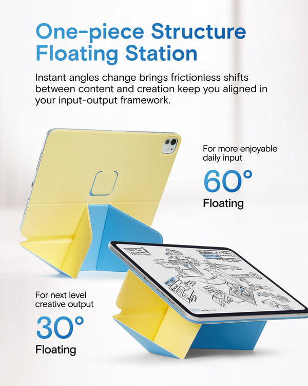 MOFT | Dynamic Folio for iPad Pro 11" M4 Panna Cotta | MS028-1-11Pro-PNCT