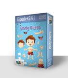 Body Parts Book + 24 Pcs Jigsaw Puzzle