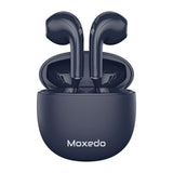 MOXEDO | True Wireless Earbuds S6 Bluetooth 5.3 7 Hours Playing Time 300mAh Charging Case Touch Control One Step Pairing Blue | MX-TWS015-BL