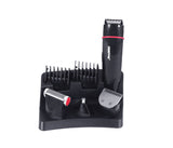 GEEPAS | 6-in-1 Rechargeable Trimmer Black | GTR8128N
