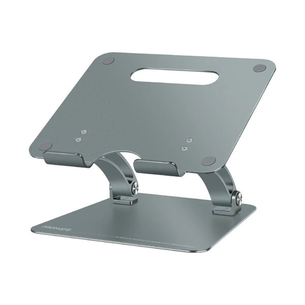 PROMATE | Multi Level Aluminum Stand For Up To 17" Laptop And Foldable Design | DESKMATE-7.GREY
