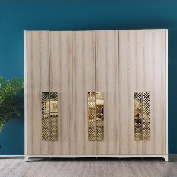 DANUBE | Helga 6 Door Wardrobe | 810100700256