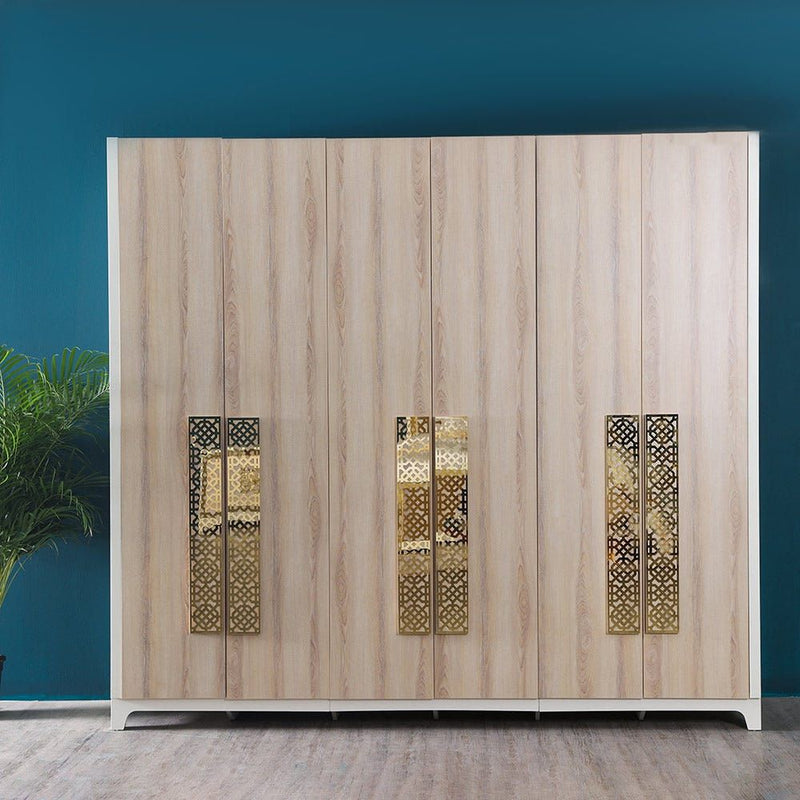 DANUBE | Helga 6 Door Wardrobe | 810100700256