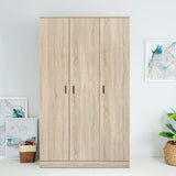 DANUBE | Gamorah 3Door Wardrobe Sonoma Oak | 810100700642