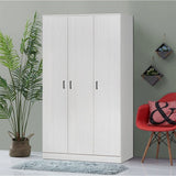 DANUBE | Gamorah 3Door Wardrobe Washed White | 810100700644