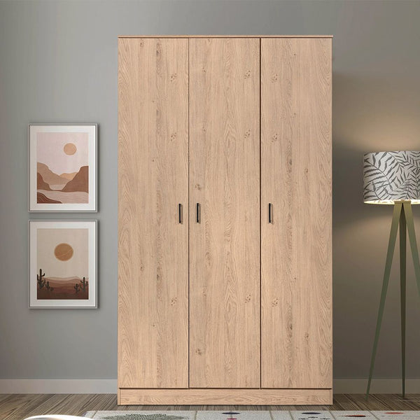 DANUBE | Gamorah 3Door Wardrobe Oak | 810100700645